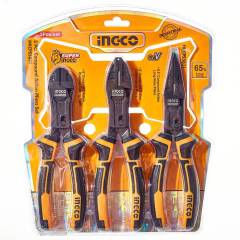 Набор шарнирно-губцевого инструмента «Profi+» 3 шт. INGCO INDUSTRIAL HKCPS5831